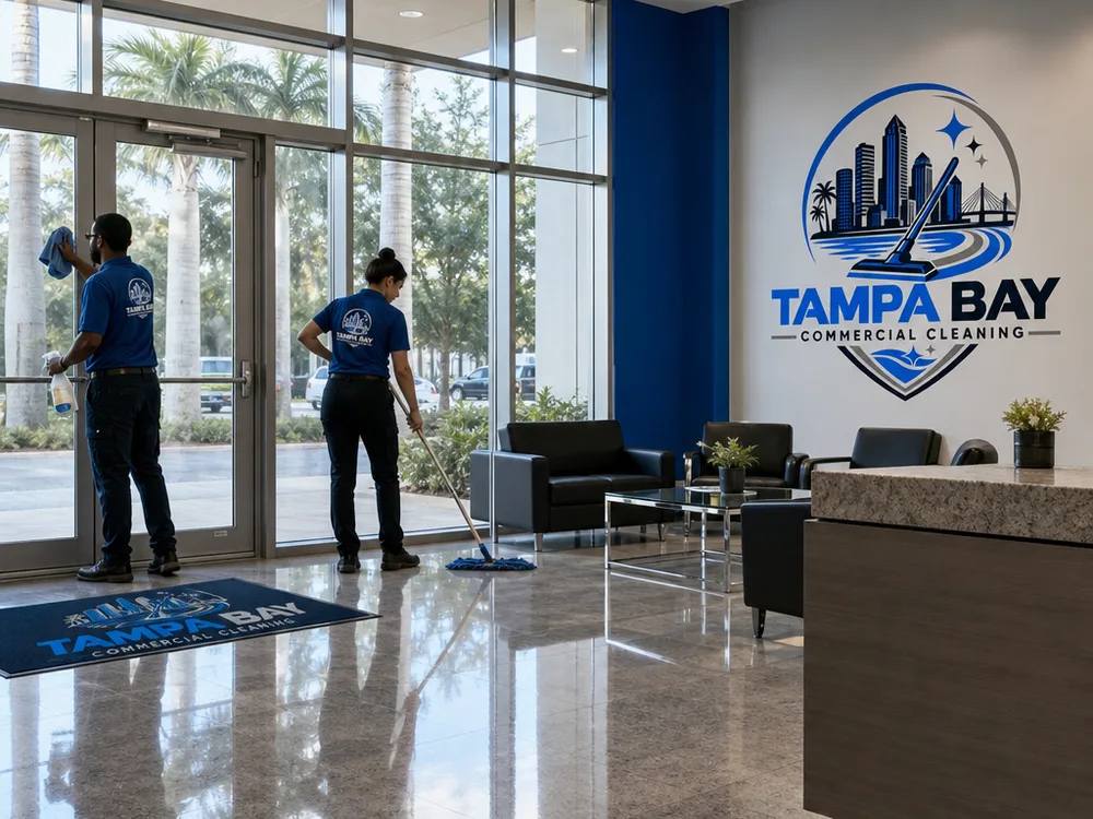 Clean commercial suite prepared for a tenant walkthrough